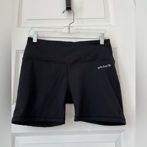 Black Baleaf Biker Shorts